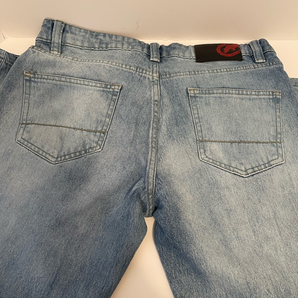Ecko Unltd Athletic Jeans Men’s Size 34 X 30 Straight Leg Light Wash - Picture 5 of 10